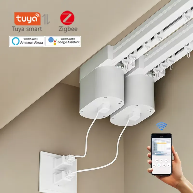 Home Automation System Design - 3M Smart Electric Curtain Track Dual