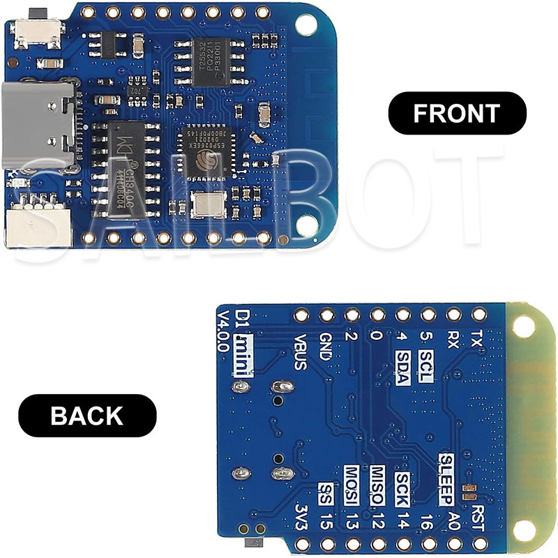 1-10PCS WeMos D1 Mini ESP8266  - Esp8266 Nodemcu Board recension och pris