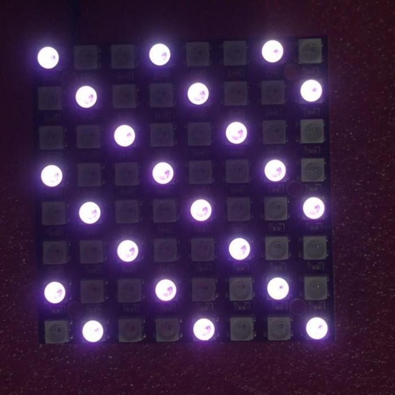 ~WS2812 LED 5050 RGB 8x8 4 16  - Rgb Led Matrix 8X8 recension och pris