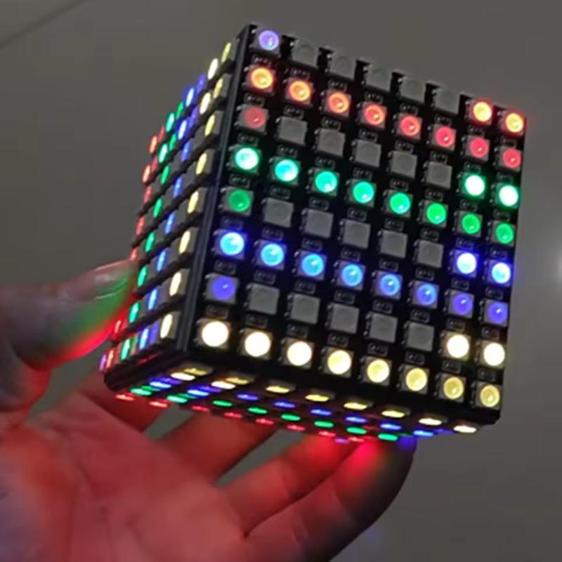 ~WS2812 LED 5050 RGB 8x8 4 16  - Rgb Led Matrix 8X8 recension och pris
