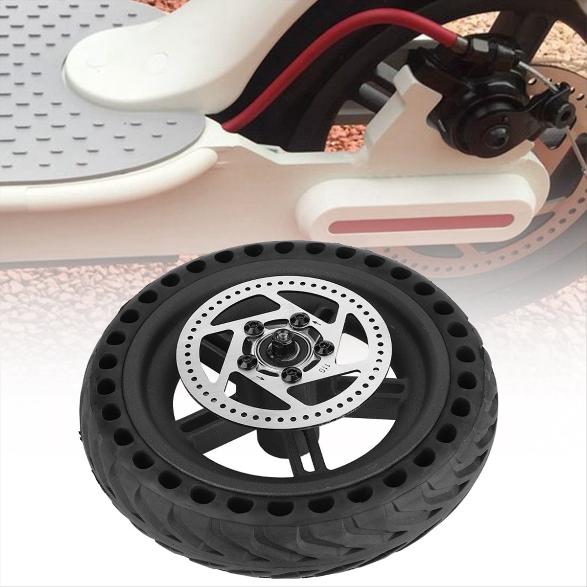 (ABYM) Rear Tire Wheel Hub Tyr - Xiaomi Hub Mijia Hub recension och pris