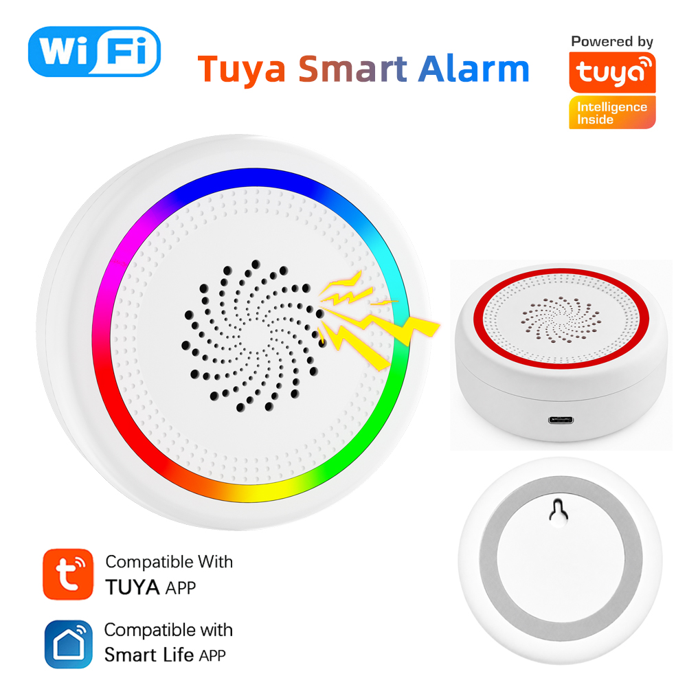 Tuya WiFi Siren Intelligence A - Home Automation Diy recension och pris