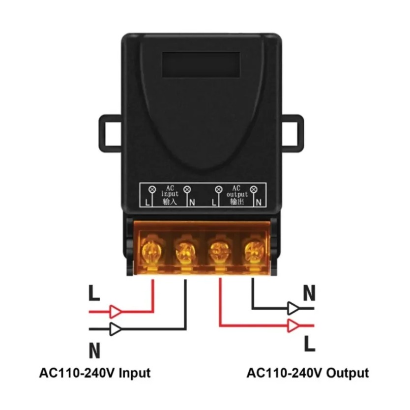 433MHz Wireless Remote Switch  - Shelly Relay Module recension och pris