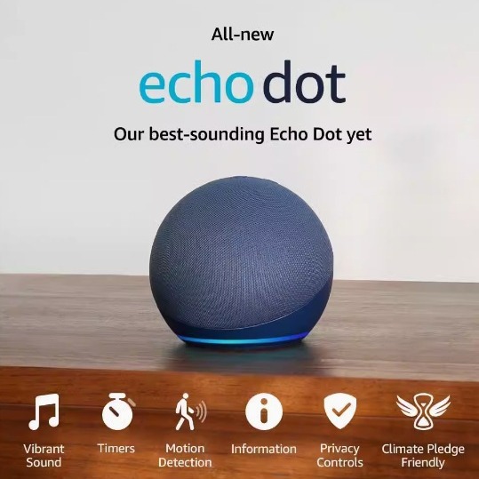 5th Generation Alexa Smart Voi - Amazon Speaker Echo Pop recension och pris