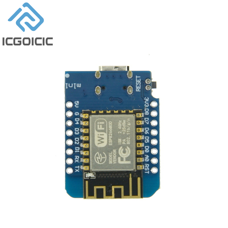 D1 Mini-Mini NodeMcu 4M Bytes  - Esp8266 Nodemcu Board recension och pris